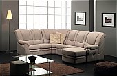 Belair Corner Sofa: This suite shown in Tiffany Natural offers a more traditional look and sit, ...click for more